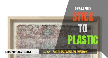 Wall Peels: Sticking to Plastic?