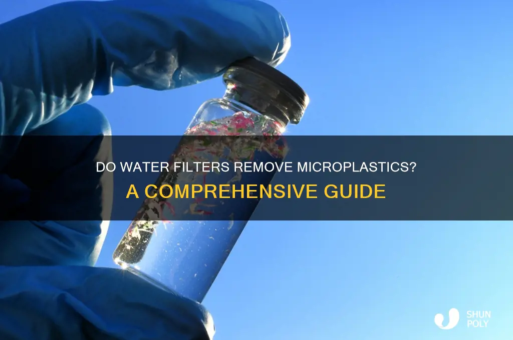 do water filters remove micro plastics