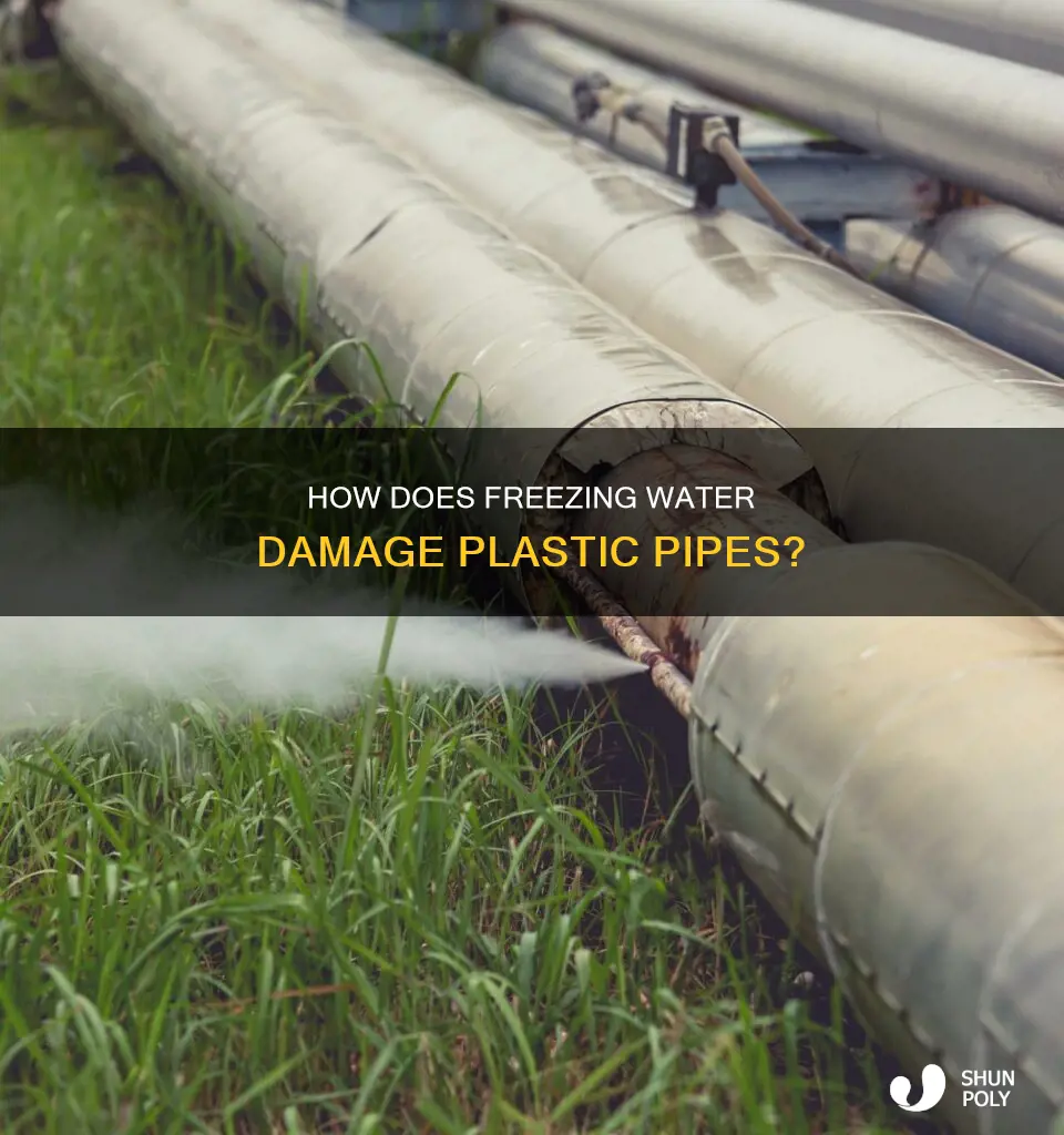 do water freeze affect plastic pipes
