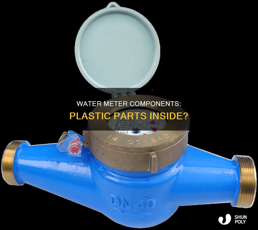 do water meters have plastic interbal parts