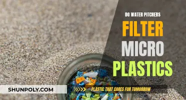 Water Pitchers: Effective Microplastic Filters?