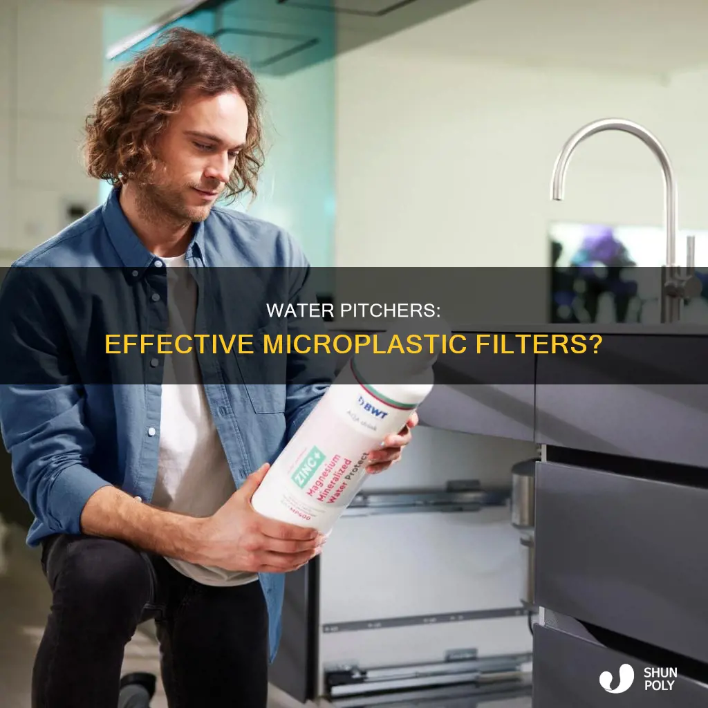 do water pitchers filter micro plastics