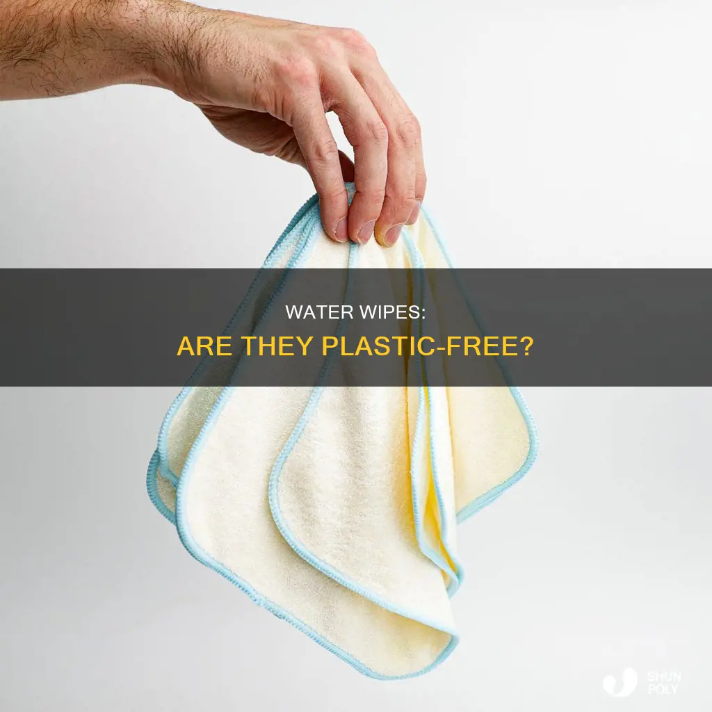 do water wipes have plastic in them