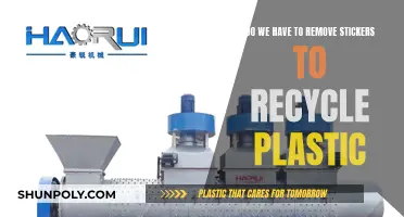 Sticker Shock: Recycle Plastic, Remove Labels?