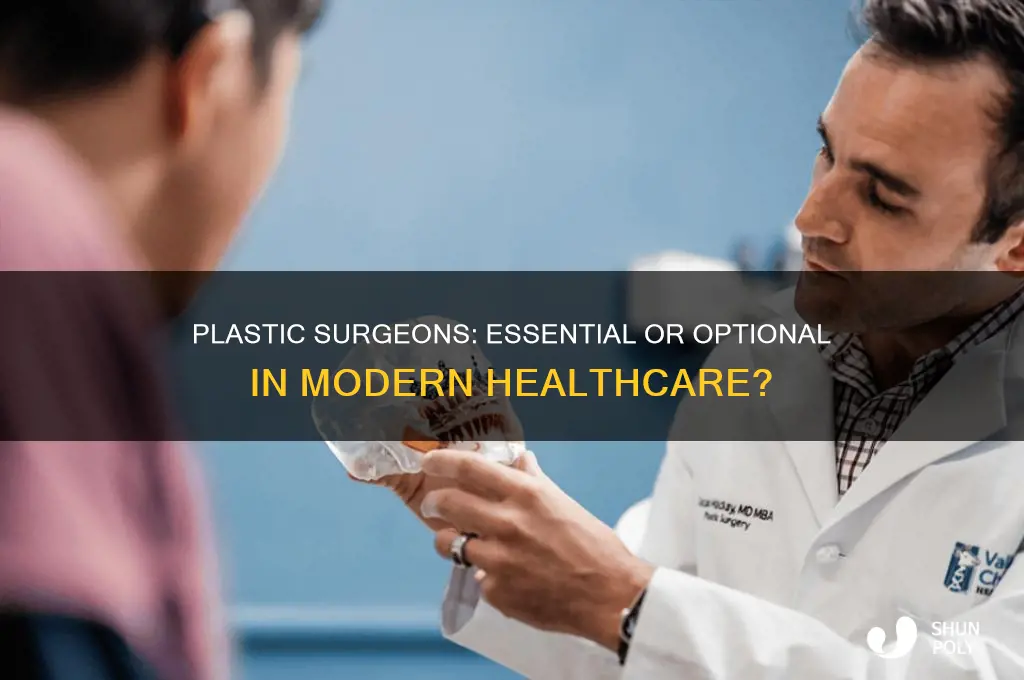 do we need plastic surgeons