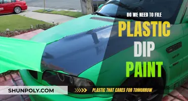 The Benefits of Filing Plastic Dip Paint