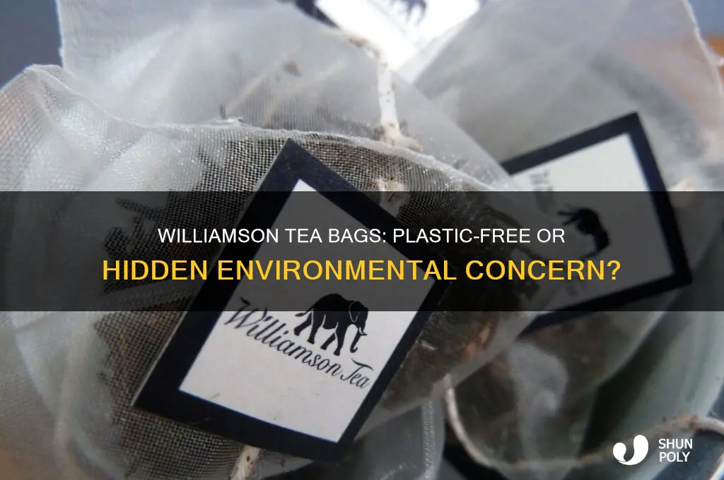 do williamson tea bags contain plastic
