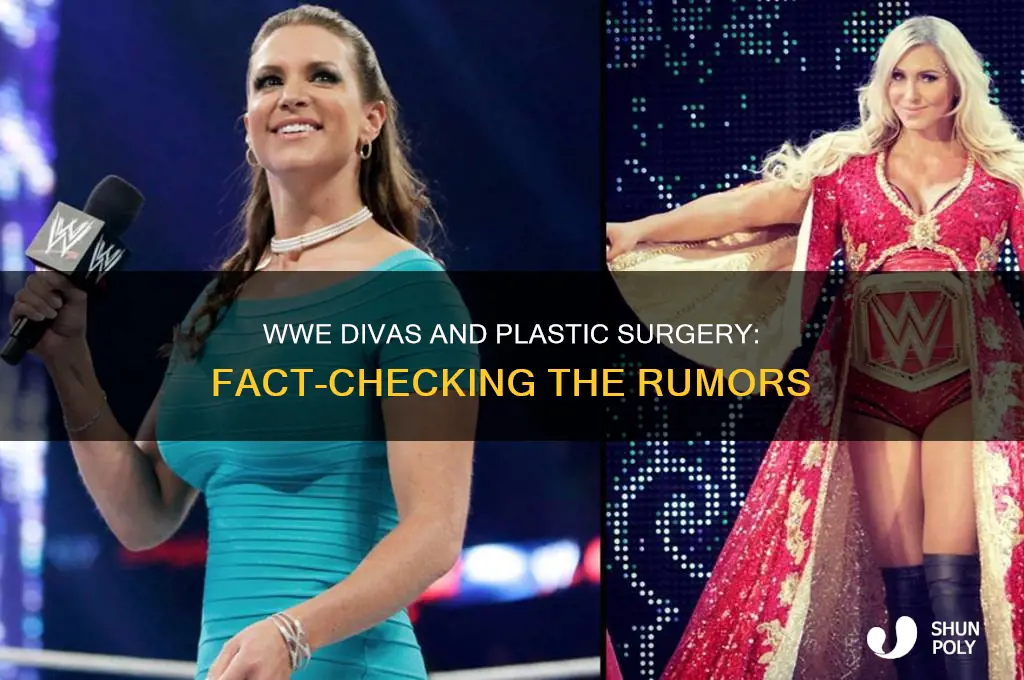 do wwe divas have plastic surgery
