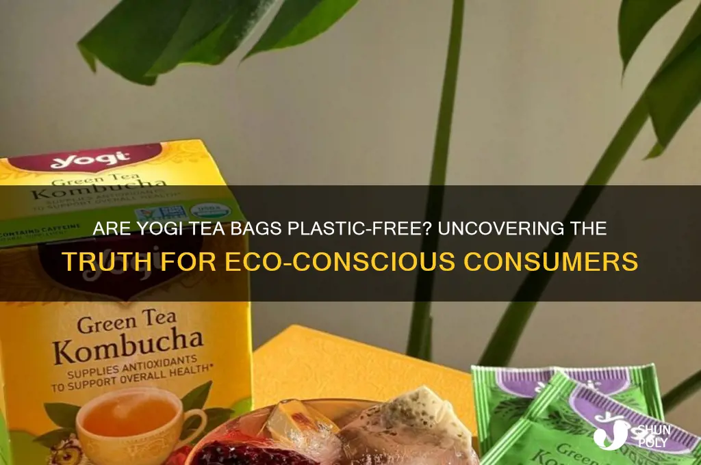 do yogi tea bags have plastic