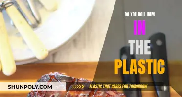 Ham Boiling: Plastic On or Off?