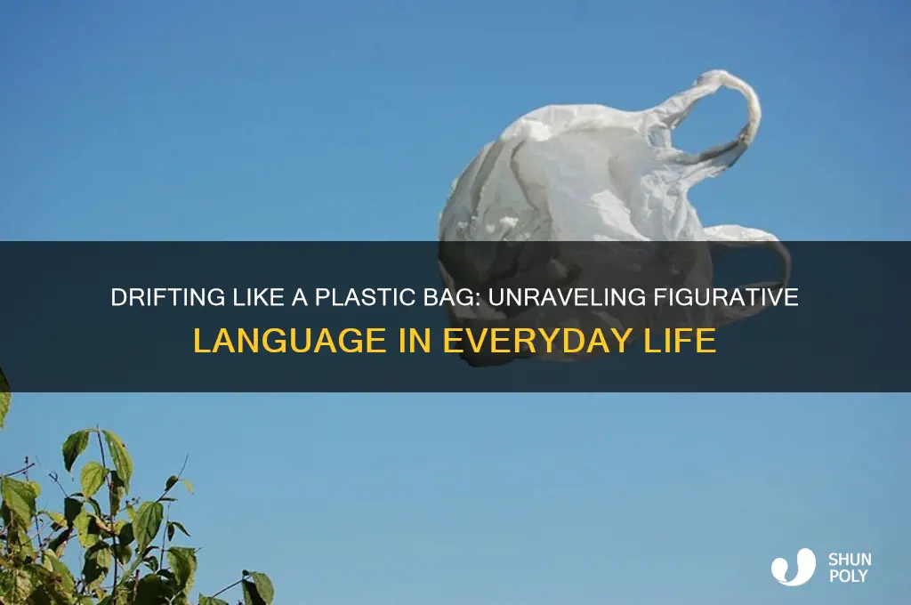do you ever feel like a plastic bag figurative language