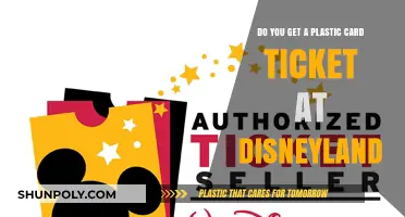 Disneyland Tickets: Plastic Card or Paper Pass Explained