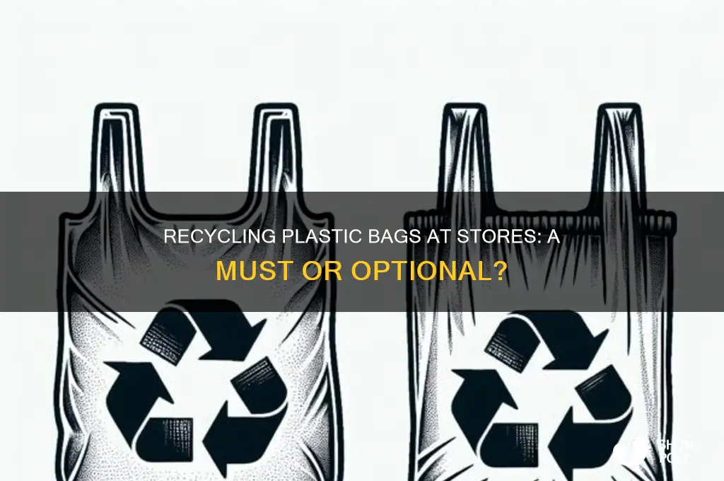 do you have to recycle plastic bags at the store