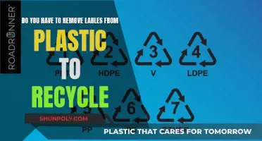 Unraveling Recycling Myths: Do Labels Matter for Plastic?