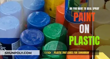 Spray Paint on Plastic: Sealing for Longevity