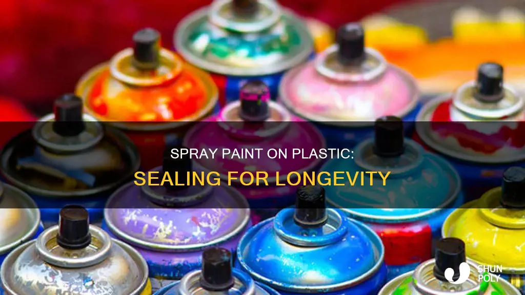 do you have to seal spray paint on plastic