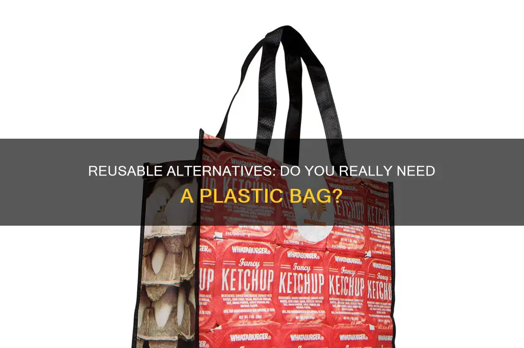 do you have to use a plastic bag