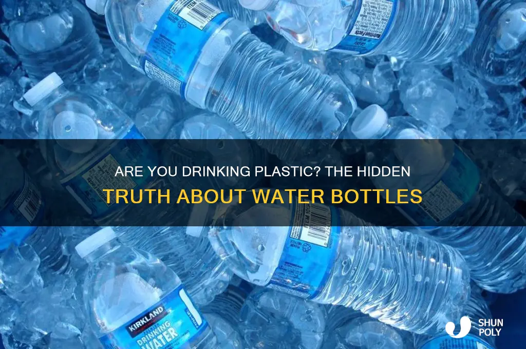 do you ingest plastic from water bottles