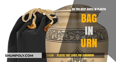 Storing Cremation Ashes: Plastic Bags in Urns Explained