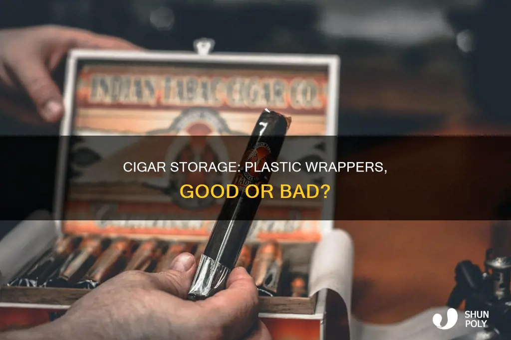 do you keep cigars in plastic wrapper