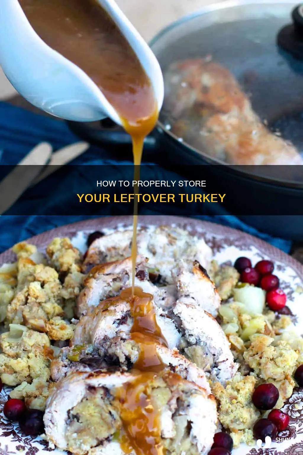 do you keep plastic piece turkey