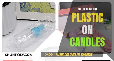 The Plastic Candle Conundrum: To Remove or Not?