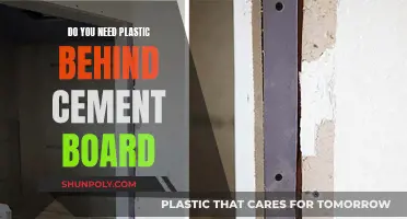 Plastic and Cement Board: When and Why?
