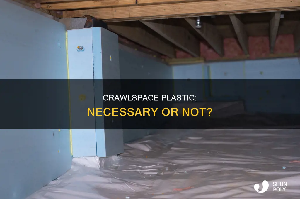 do you need plastic down in crawlspace
