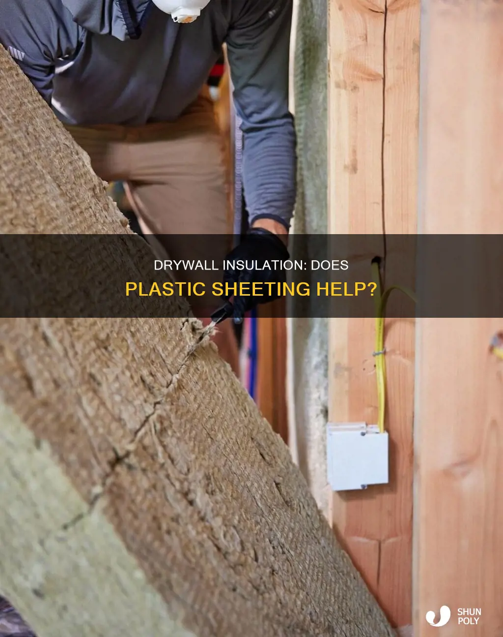 do you need plastic over drywall insulation