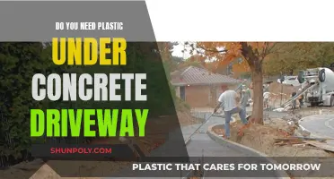 Plastic Sheeting Beneath Concrete Driveways: Essential or Avoidable?