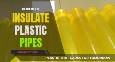 Insulating Plastic Pipes: When and Why You Should