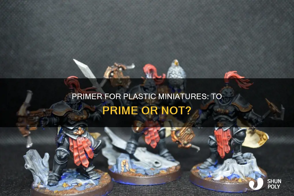 do you need to prime plastic miniatures before painting