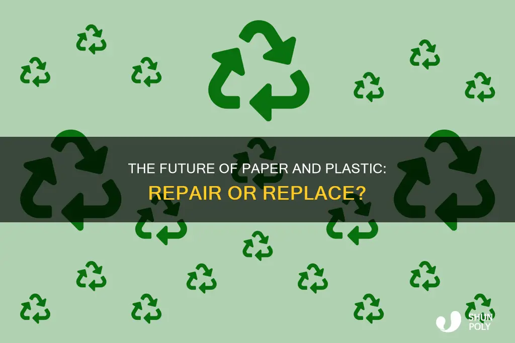 do you need to reperate paper plastic