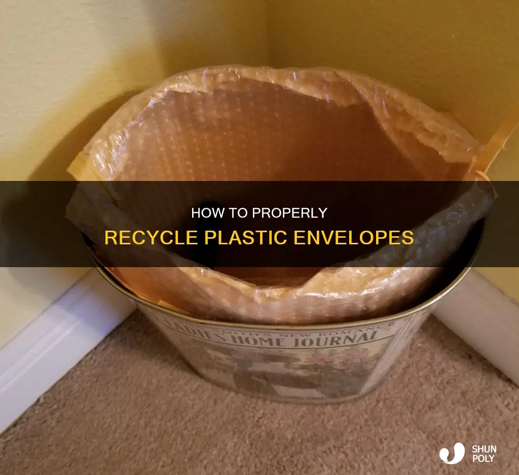 do you need to tear out plastic envelope recycle