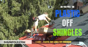 The Importance of Removing Shingle Plastic Wrapping