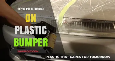 Should You Apply Clear Coat on Plastic Bumpers? A Detailed Guide