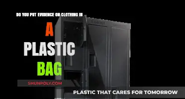 Should You Store Evidence on Clothing in Plastic Bags?