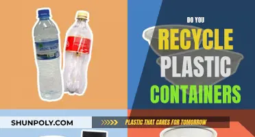 The Green Switch: Recycle Plastic Containers for a Sustainable Future