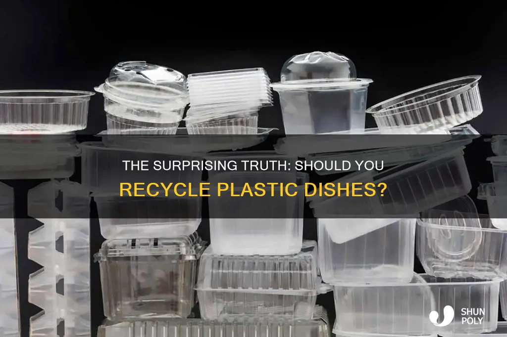 do you recycle plastic dishes