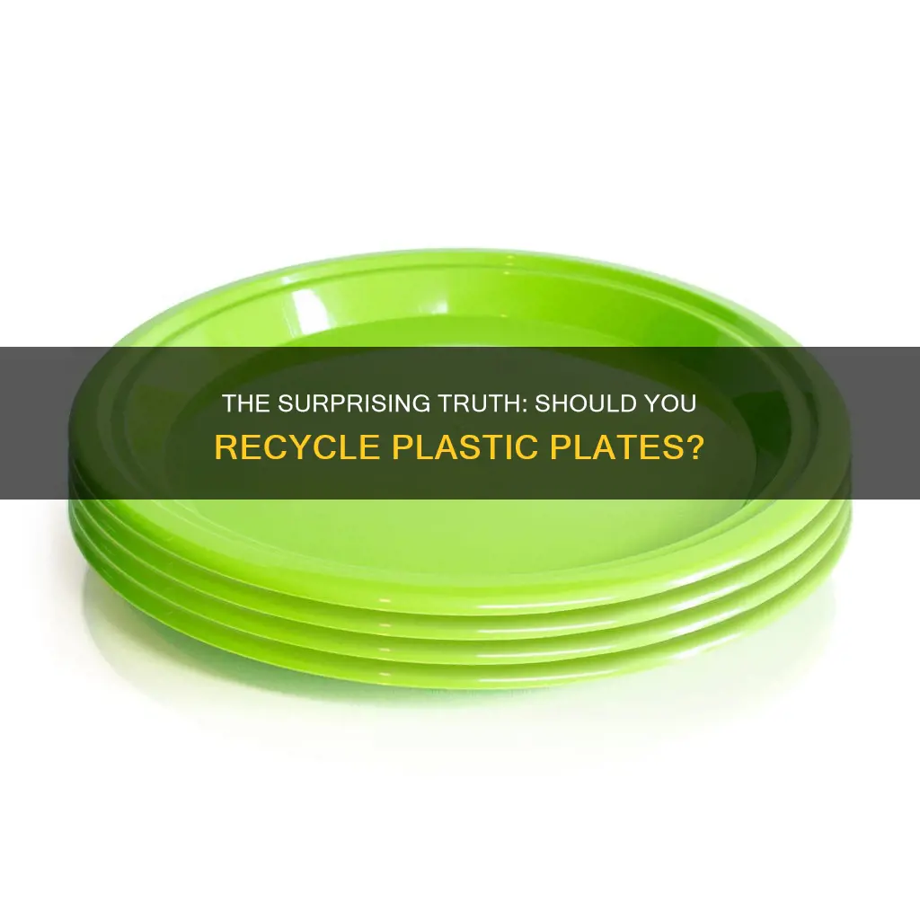 do you recycle plastic plates