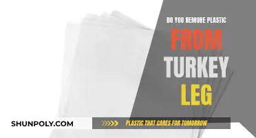 How to Remove Plastic from Turkey Legs?