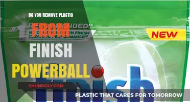 Unveiling the Truth: Removing Plastic from Finish Powerball Dishwasher Tablets