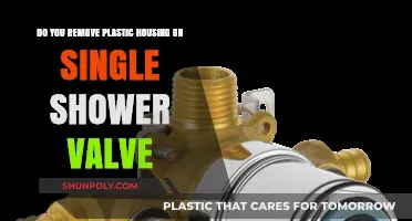 Should You Remove Plastic Housing on Single Shower Valves?