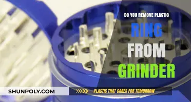Should You Remove the Plastic Ring from Your Grinder?
