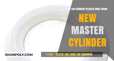 Should You Remove the Plastic Ring from a New Master Cylinder?