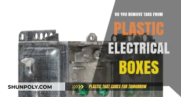 Should You Remove Tabs from Plastic Electrical Boxes? A Safety Guide