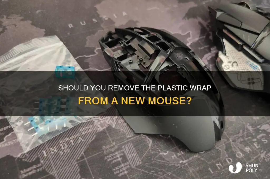 do you remove the plastic from a new mouse