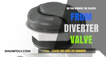 Should You Remove Plastic from Your Diverter Valve? A Guide