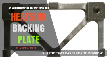 Should You Remove Plastic from Heatsink Backing Plate? A Guide