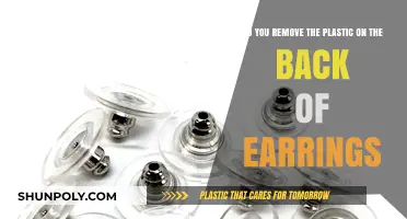 Should You Remove the Plastic Backs on Your Earrings?